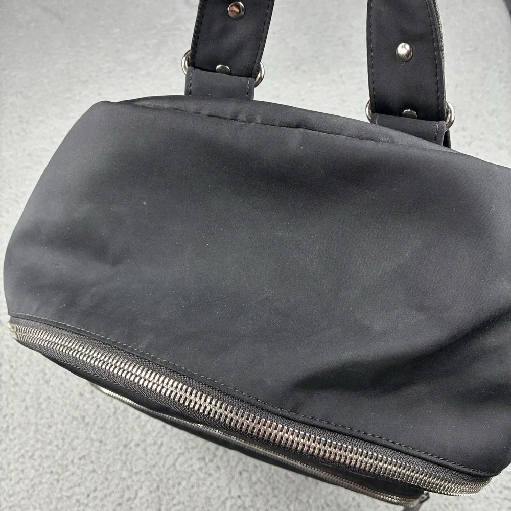 Haerfest x Mercedes-Benz Limited Edition Black Nylon Leather Travel Backpack